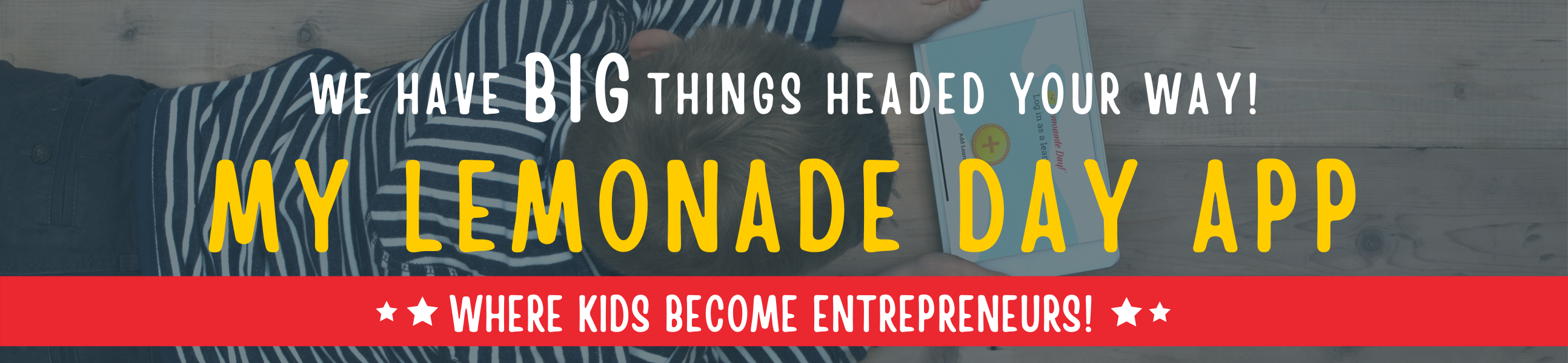 MLD App Landing Lemonade Day